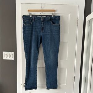 Eddie Bauer Women's Classic boyfriend Jeans - Dark Blue